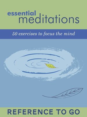cover image of Essential Meditations Deck
